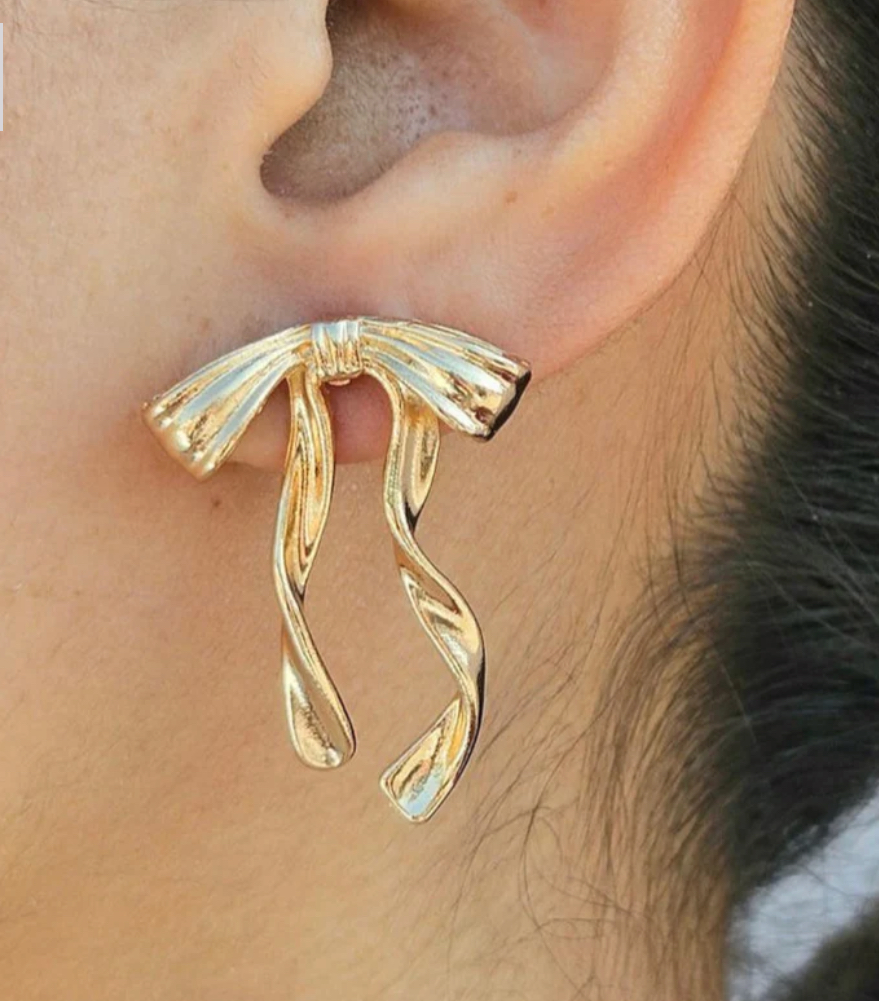 IMG_9883 Melted bow tie earrings